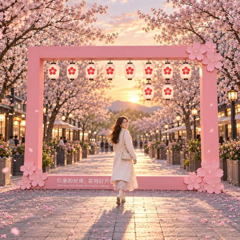 樱花门